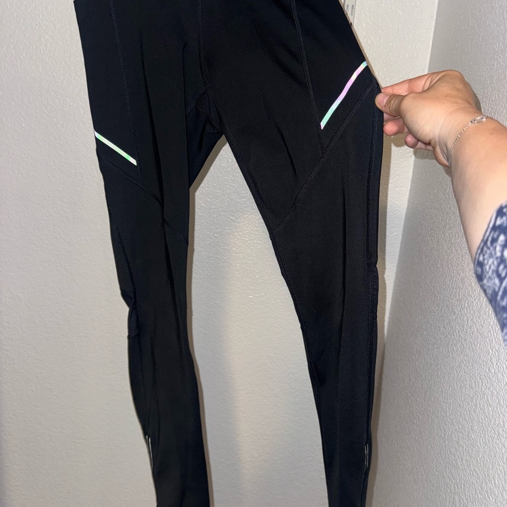 Korsa by Road Runner Sports Women's Black XS Leggings reflective